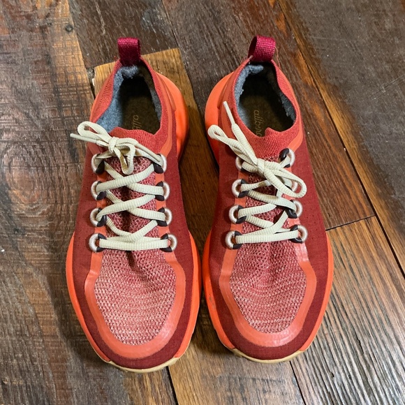Allbirds Men’s Trail Runners SWT Rust Orange Low Sneakers Size 10.5 – Sold Out - Picture 2 of 10